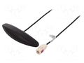 Antenna; inner; AM,FM; 0.25m; black COMPOTECH 35.051.002B