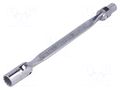 Wrench: socket spanner; with joint; 10mm,13mm; tool steel BAHCO SA.4040M-10-13