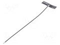 Antenna; Bluetooth,WiFi,ZigBee; 2.8dBi,3.7dBi; linear; 34.9x9mm MOLEX 1461531150