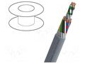 Wire; MOTIONLINE® ADVANCED; 8x0.34mm2; unshielded; 300V; Cu; grey NEXANS F103408E100