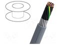 Wire; MOTIONLINE® ADVANCED; 4G0.5mm2; unshielded; 600V; Cu; grey NEXANS F105004T100