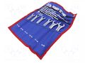 Wrench-set; for brake lines; 6pcs. KING TONY KT-1306MRN