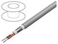 Wire; Xtra Guard® Flex; 1x2x26AWG; Al foil,tinned copper braid ALPHA WIRE 86501CY-SL005
