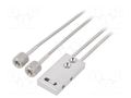 Sensor: fiber-optic; Range: 0÷60mm; Oper.mode: diffuse-reflective AUTONICS GLF-310-12V3L