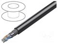 Wire; 5x2x24AWG; RS232,RS422; stranded; Cu; PVC; chrome; 152m; 300V BELDEN 8105.01152