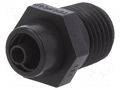 Adapter; black; Luer Lock; for dispensing cartridges FISNAR FIS-5801449