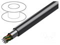 Wire; 9x2x24AWG; RS232; stranded; Cu; shielded,Al-PET foil; chrome BELDEN 9509.01152