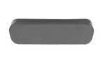 DUST COVER, PP, BLACK, 50POS D-SUB CONN 70522BLF