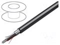 Wire; 2x2x24AWG; RS232,RS422; stranded; Cu; Insulation: PVC; chrome BELDEN 9729.00305
