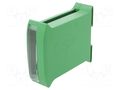 Enclosure: for DIN rail mounting; Y: 101mm; X: 35mm; Z: 119mm; green ITALTRONIC IT-10.0000350