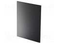Rear panel; for enclosures; Panel colour: black; UL94V-0; PVC ITALTRONIC IT-06.3730000