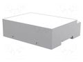 Enclosure: for DIN rail mounting; Y: 90mm; X: 106.2mm; Z: 32mm; grey ITALTRONIC IT-35.0612000.BL