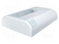 Enclosure: wall mounting; X: 80mm; Y: 120mm; Z: 25mm; ABS; white ITALTRONIC IT-61.6040002