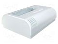 Enclosure: wall mounting; X: 80mm; Y: 120mm; Z: 33.2mm; ABS; white ITALTRONIC IT-61.6044000