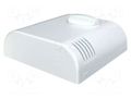 Enclosure: wall mounting; X: 80mm; Y: 80mm; Z: 25mm; ABS; white ITALTRONIC IT-61.6080000