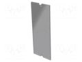 Internal panel; 37.5 Railbox Compact Vertical; transparent ITALTRONIC IT-P10060720P