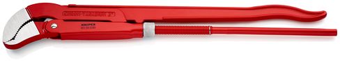 KNIPEX 83 30 030 Pipe Wrench S-Type red powder-coated 680 mm 83 30 030 4003773014164