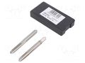 Tap; high speed steel grounded HSS-G; M6; 0.75; 50mm; 4,9mm; 2pcs. VÖLKEL VOLKEL-26318