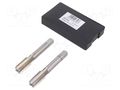 Tap; high speed steel grounded HSS-G; M12; 1.5; 70mm; 7mm; 2pcs. VÖLKEL VOLKEL-26348