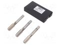 Tap; high speed steel grounded HSS-G; M11; 1.5; L: 70mm; 3pcs. VÖLKEL VOLKEL-27348