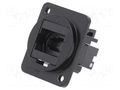 Connector: fiber optic; coupler; MTP,both sides; metal; FT CLIFF CP30245M3B