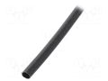 Insulating tube; fiberglass; black; -20÷155°C; Øint: 7mm SYNFLEX FGS-6-BK-100