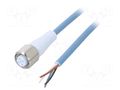 Cable: for sensors/automation; M12; PIN: 4; straight; 20m; plug MURR ELEKTRONIK 7024-12221-3212000