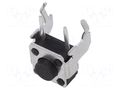 Microswitch TACT; SPST-NO; Pos: 2; 0.05A/50VDC; THT; 1.57N; 3.85mm E-SWITCH TL1105VF160Q