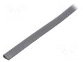 Hole and edge shield; PVC; L: 10m; grey; H: 10mm; W: 5.5mm; -30÷70°C KURANT EPC-2/GY