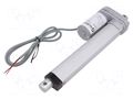 Motor: linear actuator; 12VDC; 7A; 5: 1; 152.4mm; IP65 POLOLU POLOLU-4954