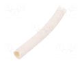 Spiral wrapping; ØBundle : 10÷100mm; PE-FR,polyetylene; white HELLERMANNTYTON SBPEFR9-PE-FR-WH