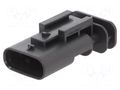 Connector: automotive; plug; male; MCON 1.2; Locking Lance; PIN: 4 TE Connectivity 1-1564559-1