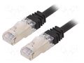 Patch cord; RJ45 plug,both sides; S/FTP,TX6A™ 10Gig; 6a; Cu; LSZH PANDUIT STP6X0.5MBL