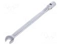 Wrench; combination swivel head socket,with joint; 180mm KING TONY KT-1020-10