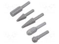 Rotary burr; Drill Bit: for metal; 6mm; 5pcs. MEGA MGA-44915