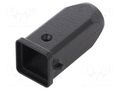 Enclosure for connectors: HDC; size 21.21; for cable; for latch ILME CKAW03V