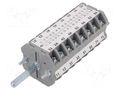 Switch: cam switch; 16A; IP65; -40÷70°C; grey SPAMEL LK16R-ABB-P44