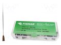 Needle: steel; 4"; Size: 19; straight; 0.7mm; Mounting: Luer Lock FISNAR FIS-19-4-ES