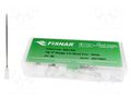 Needle: steel; 3"; Size: 17; straight; 1.04mm; Mounting: Luer Lock FISNAR FIS-17-3-ES