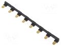 Connection bridge; 10A; 250VAC; Electr.connect: Push-in; black RELPOL ZGZP80-8BK