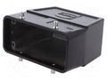 Enclosure for connectors: HDC; size 16B; Han® M; IP65; zinc alloy HARTING 09370160801