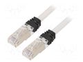 Patch cord; RJ45 plug,both sides; S/FTP,TX6A™ 10Gig; 6a; Cu; LSZH PANDUIT STP6X0.5MIG