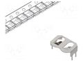 Clip; BR1216,BR1225,CR1216,CR1225; PCB; 3.6mm; reel LINX TECHNOLOGIES BAT-HLD-012-THM-TR