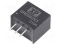 Converter: DC/DC; Uin: 4.75÷34VDC; Uout: 3.3VDC; Iout: 500mA; SIP3 XP POWER SR05S3V3