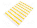 Label; 25mm; 33.5mm; yellow; self-adhesive; FLEXIMARK®; 10s; Ø: 7mm LAPP LP-83256142