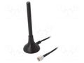 Antenna; 2.2dBi,2.7dBi; magnet; 94mm; LL100; male,SMA 2J Antennas 2J3524M250LL100