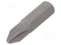 Screwdriver bit; Phillips; PH2; Overall len: 25mm BETA BE861PH/2