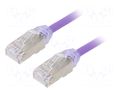 Patch cord; RJ45 plug,both sides; F/UTP,TX6A-28™; 6a; wire; Cu; 1m PANDUIT STP28X1MVL