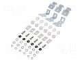 Set of wall holders; steel; W: 160mm; H: 150mm; D: 50mm; 6pcs. SCHNEIDER ELECTRIC NSYFMPLA