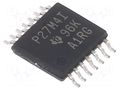 IC: operational amplifier; 880kHz; Ch: 4; ±1.5÷8VDC,3÷16VDC; 13mV TEXAS INSTRUMENTS TLC27M4IPW